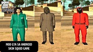 Mod GTA SA Android Skin Squid Game