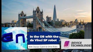 In the OR with the da Vinci SP robot at London Bridge Hospital