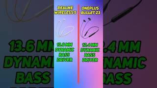 oneplus bullets wireless z3 vs realme wireless 5 #shorts