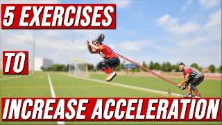 5 DYNAMIC RESISTANCE DRILLS FOR EXPLOSIVE ACCELERATION // Speed Training