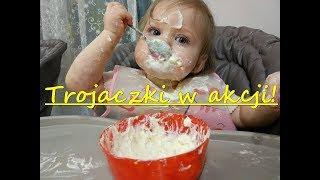 Trojaczki w akcji! - daily vlog 