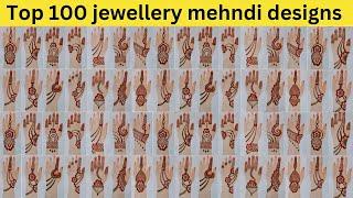 Top 100 Bridal Mehndi | Floral Dulhan Mehendi Designs |Easy Back Hand Mehandi | arabic mehndi design