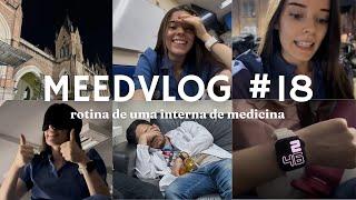 PLANTÃO NOTURNO SANTA CASA DE SP | MEEDVLOG #18 - ROTINA DE UMA INTERNA DE MEDICINA