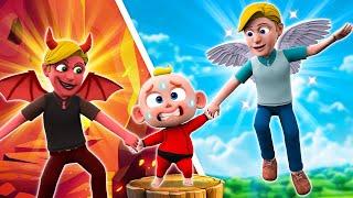 Angel vs Demon Song - Angel Or Devil Daddy - Baby Songs - Kids Song & Nursery Rhymes