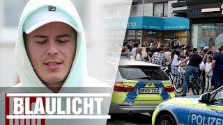 Leon Machere sorgt für Polizei-Einsatz - Waffel-Shop in Bottrop eröffnet