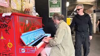 Playing JS Bach In Gangster’s Alley