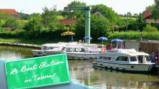 Time lapse - Sur le Canal du Nivernais et l'Yonne de Tannay à Migennes (Le Boat)