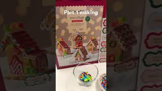 Making gingerbread houses with the family #funlearningactivities #childrensmusic  #LifeWith￼oberemok