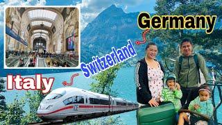 Travelling to Milan by Train | Scenic Train Ride from Switzerland to Italy | Filipinos in Germany