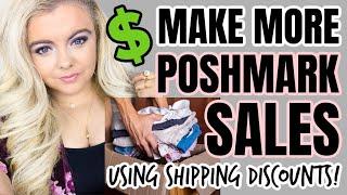 USING POSHMARK SHIPPING DISCOUNT TO MAKE MORE SALES ON POSHMARK | POSHMARK TIPS | MAKE MONEY ONLINE