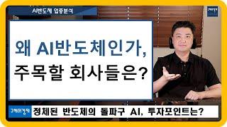 [업종분석] 주목받는 AI반도체, 관련 밸류체인에 집중하여 먼저 투자하자. 성장 원인 및 관련 산업, 주목할 회사는?