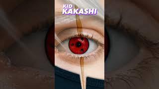 Kakashi - Sharingan Evolution #shorts