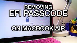 Removing EFI PassCode on a Macbook Air