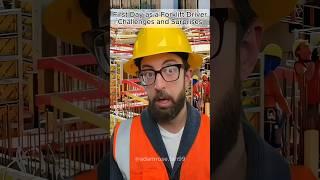 First Day as a Forklift Driver Challenges and Surprises #adamrose #construction #workers