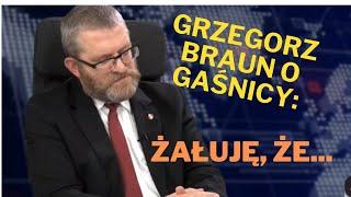 Grzegorz Braun: żałuję że to GAŚNICA PROSZKOWA!