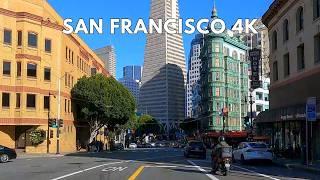 San Francisco 4K Driving Tour | Drive Through Downtown San Francisco