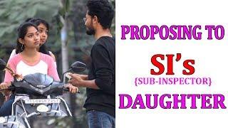 NEXT LEVEL PROPOSING TO SI's DAUGHTER | TELUGU PRANKS |DREAMBOY JAYSURYA