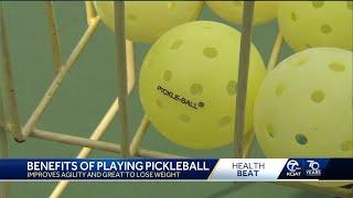 The health benefits of playing pickleball