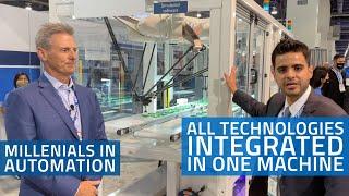 OMRON Millennials in Automation – All Technologies Integrated Into One Pick-and-place Machine Demo