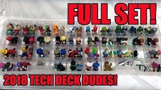 Tech Deck Dudes! Series 1 FULL SET! Spin Master, 2018 Complete Set of 74 TDD!