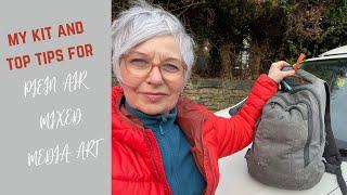 My kit and top tips for plein air art