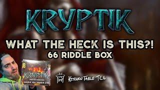 WHAT THE HECK IS THIS?!? - Kryptik TCG - 66 Riddle Box