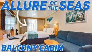 Allure of the Seas Balcony Cabin Tour & Review