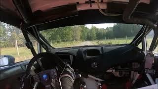 Rally Småland 2022 SS1 Robin Adolfsson och Nicklas Jidflo Totalseger