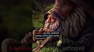 Human-friendly Gnome... From Crafts to Pranks #shorts #legends #monster #gnomes #mythology #myths