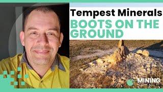 Exploring for zinc: Tempest Minerals' boots on the ground at Five Wheels Project