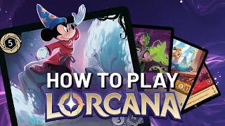 HOW TO PLAY Disney Lorcana | A beginners guide to start your first match!