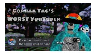 Gorilla Tag's WORST YouTuber (Pursuitvr)