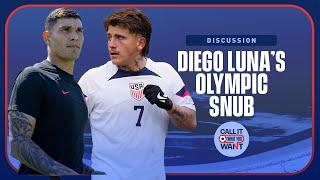 Diego Luna Snub & Striker Depth BIG Concerns For USA Olympic Team | CBS Sports Golazo America