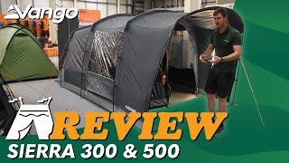 Vango Sierra 300 & 500 (Poled) Tent Review 2025