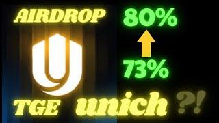 SÀN UNICH OTC CẬP NHẬT TOKEN $UN VÀ PHÂN BỔ AIRDROP TĂNG TỪ 73% LÊN 80%