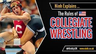 The Rules of Collegiate Wrestling (NCAA College Wrestling) - EXPLAINED!