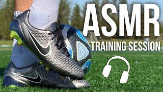 ASMR Training Session For Soccer / Football In Nike Magista Opus