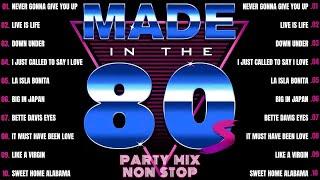 MADE IN THE 80s  PARTY MIX NON STOP 2024  Euro Disco Dance Classic  #partymix #nonstop #dance80s