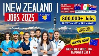  New Zealand Hiring in 2025 | High-Paying Jobs & Free Visa – Apply Now!”