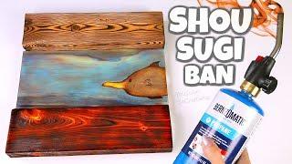 WOOD BURNING with a TORCH?! Shou Sugi Ban How To