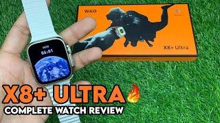X8 Plus Ultra Smartwatch Review & Unboxing By SB FIT | X8+ Ultra Smartwatch With Multi Functions