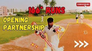 166 runs opening partnership with GoPro | SSCC vs 7CC | #goprocricket #villagecricket #cricket