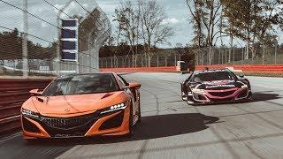 Face-off: Acura NSX vs. NSX GT3 Evo