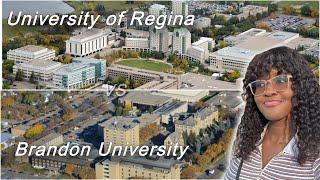 Personal Opinion: University of Regina vs Brandon University