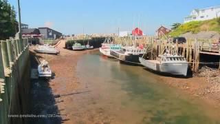 Bay of Fundy Tides Timelapse Video