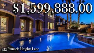 DREAM HOME FOR SALE 453 Pinnacle Heights - Offered at $1,599,888. #TPC #Summerlin