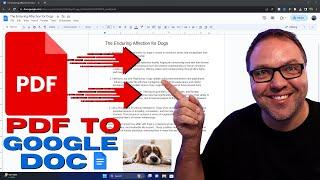 How to Convert PDF to Google Doc