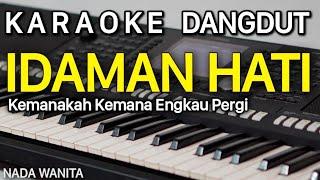 IDAMAN HATI Karaoke Rita Sugiarto