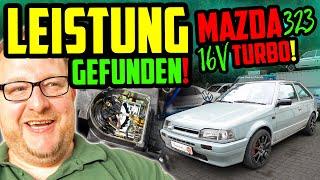 Erfolgreiche FEHLERSUCHE! - Mazda 323 BF 1.6L TURBO! - 70PS Mehrleistung gefunden!