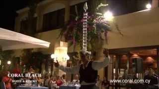 amazing Cyprus Night at the Coral Beach Hotel & Resort